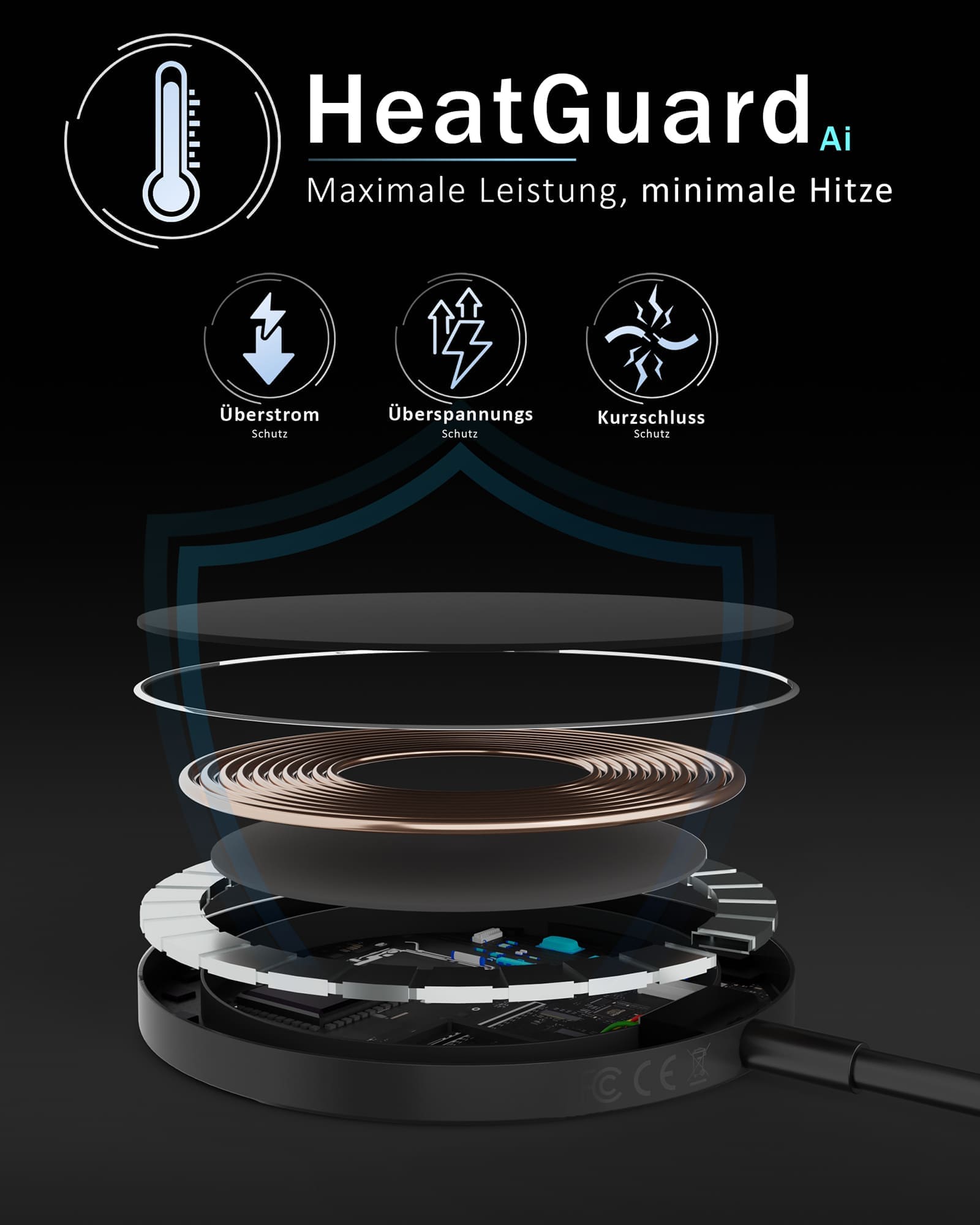 Wireless ChargeKit Pro Black