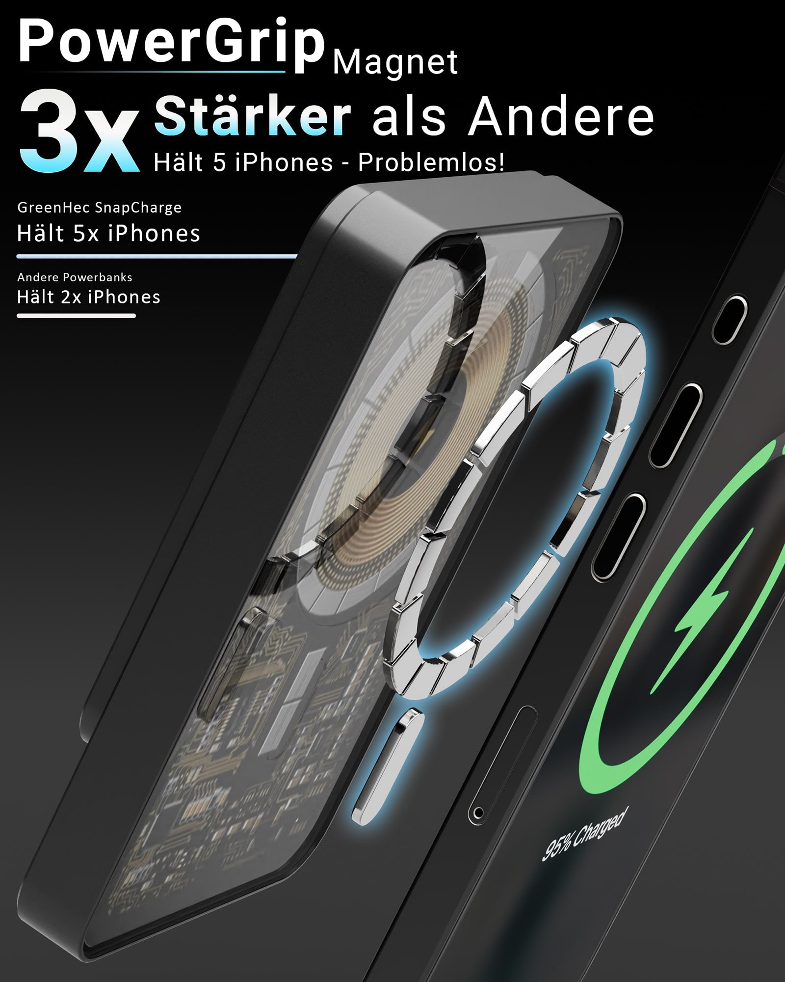 SnapCharge Pro MagSafe Powerbank