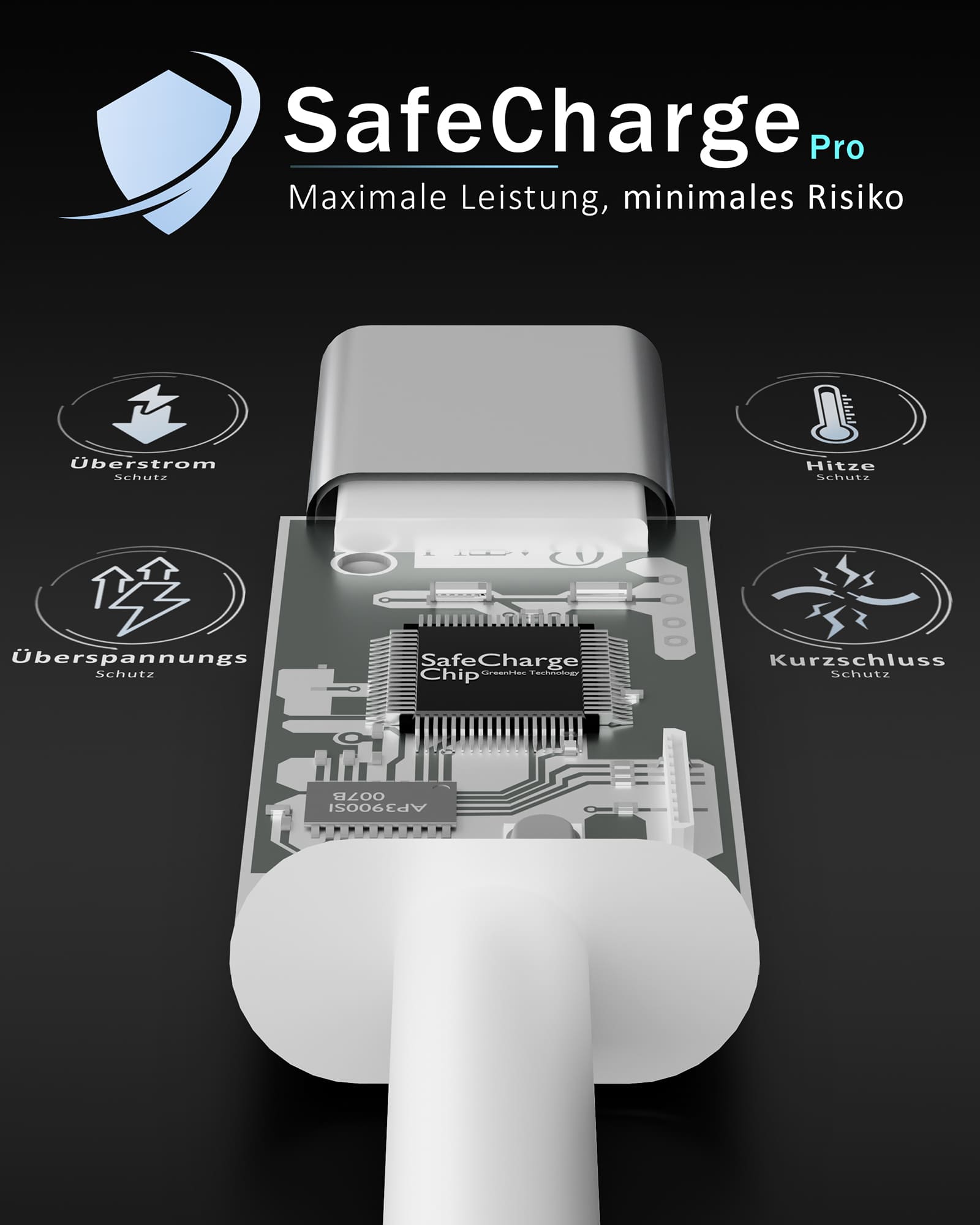 20w iPhone Ladekabel (1m)- Für iPhone 14 13 12 11 X Pro Max | Kompatibel mit Lightning & USB-C