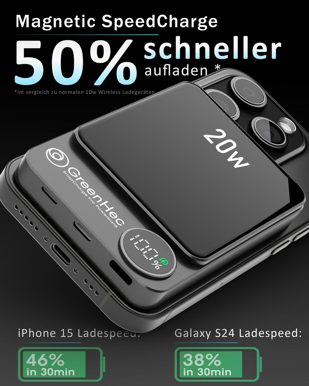 SnapCharge Pro MagSafe Power Bank