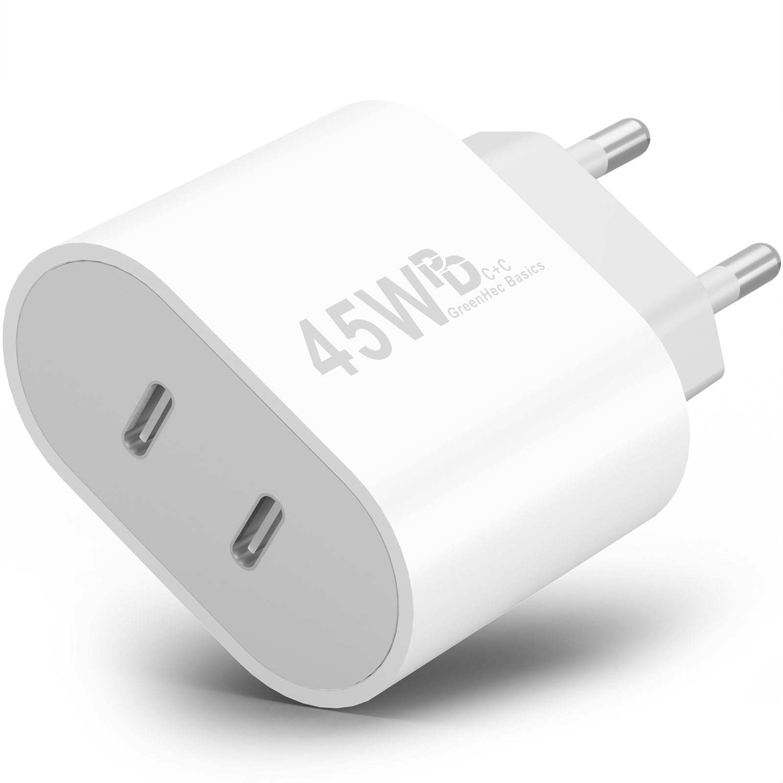 45w USB-C Dual Charger + USB-C Kabel