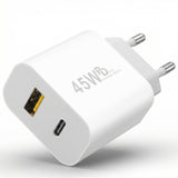 45w USB + USB-C Dual Charger
