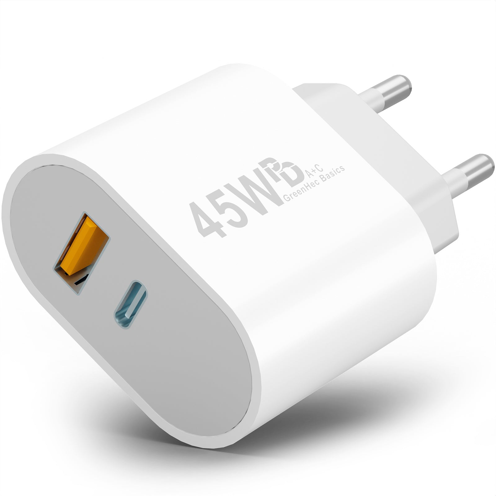 45w Dual Charger + USB-C Kabel