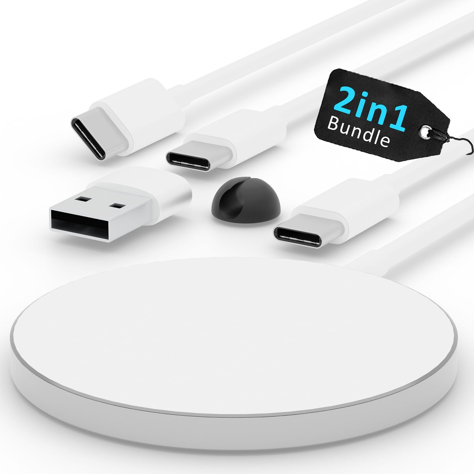 Power Essentials Bundle - MagSafe Ladegerät + USB-C Kabel + 40w Dual Charger | Netzteil Stecker 3in1