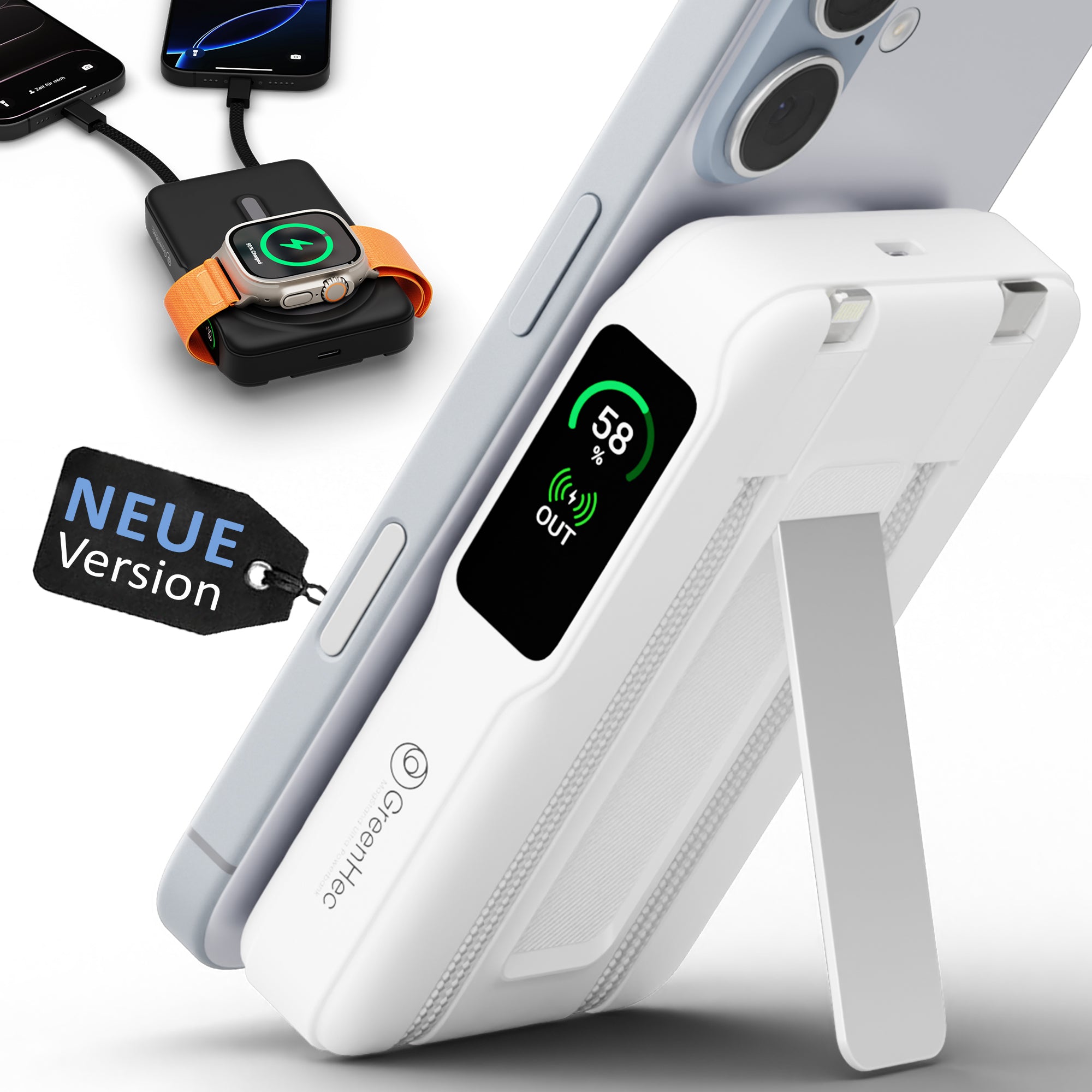 MagStand Ultra Powerbank - 6in1