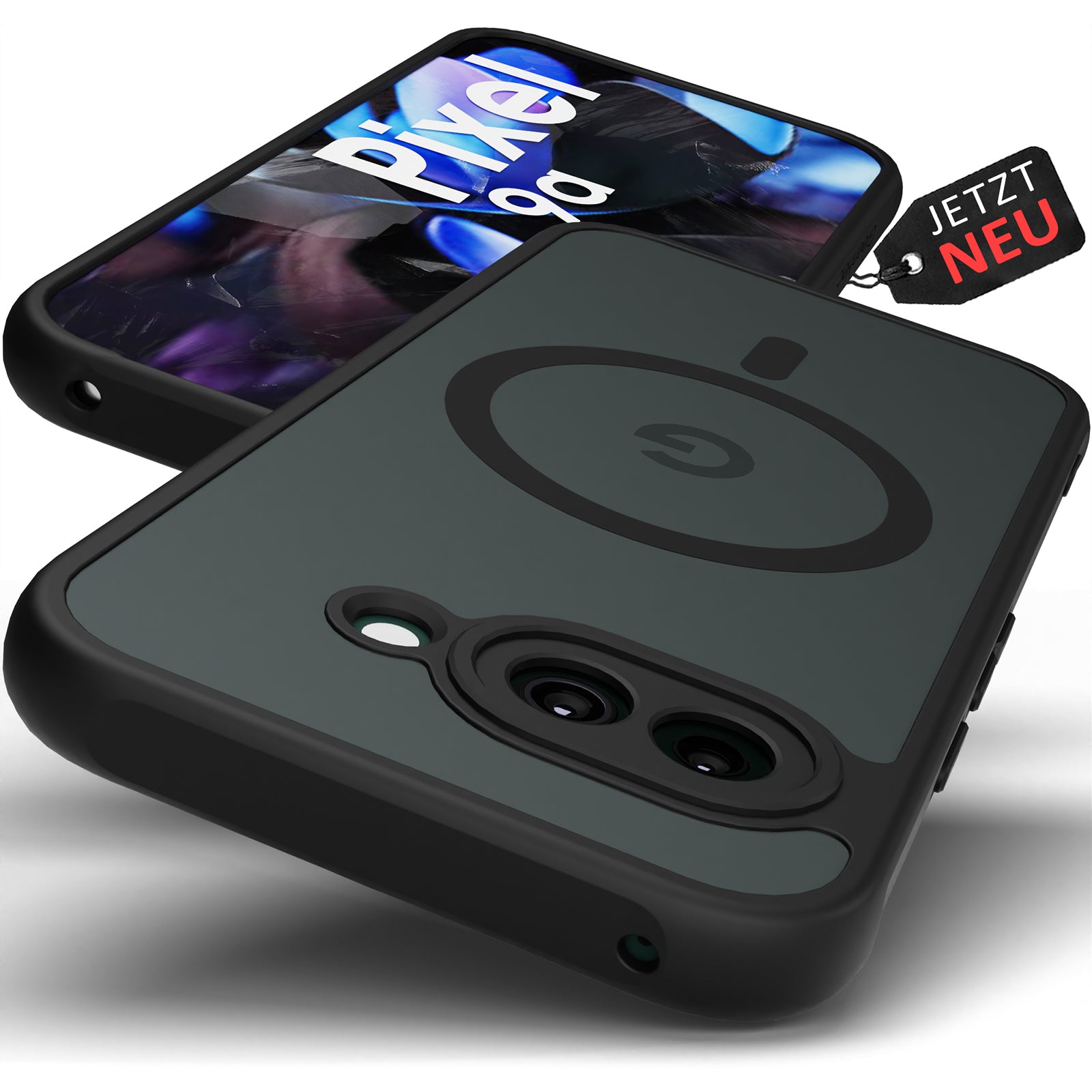 Frosted Black MagSafe Case - für Google Pixel 9a