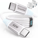 USB-C nabíjecí kabel – rychlonabíjecí kabel 60w