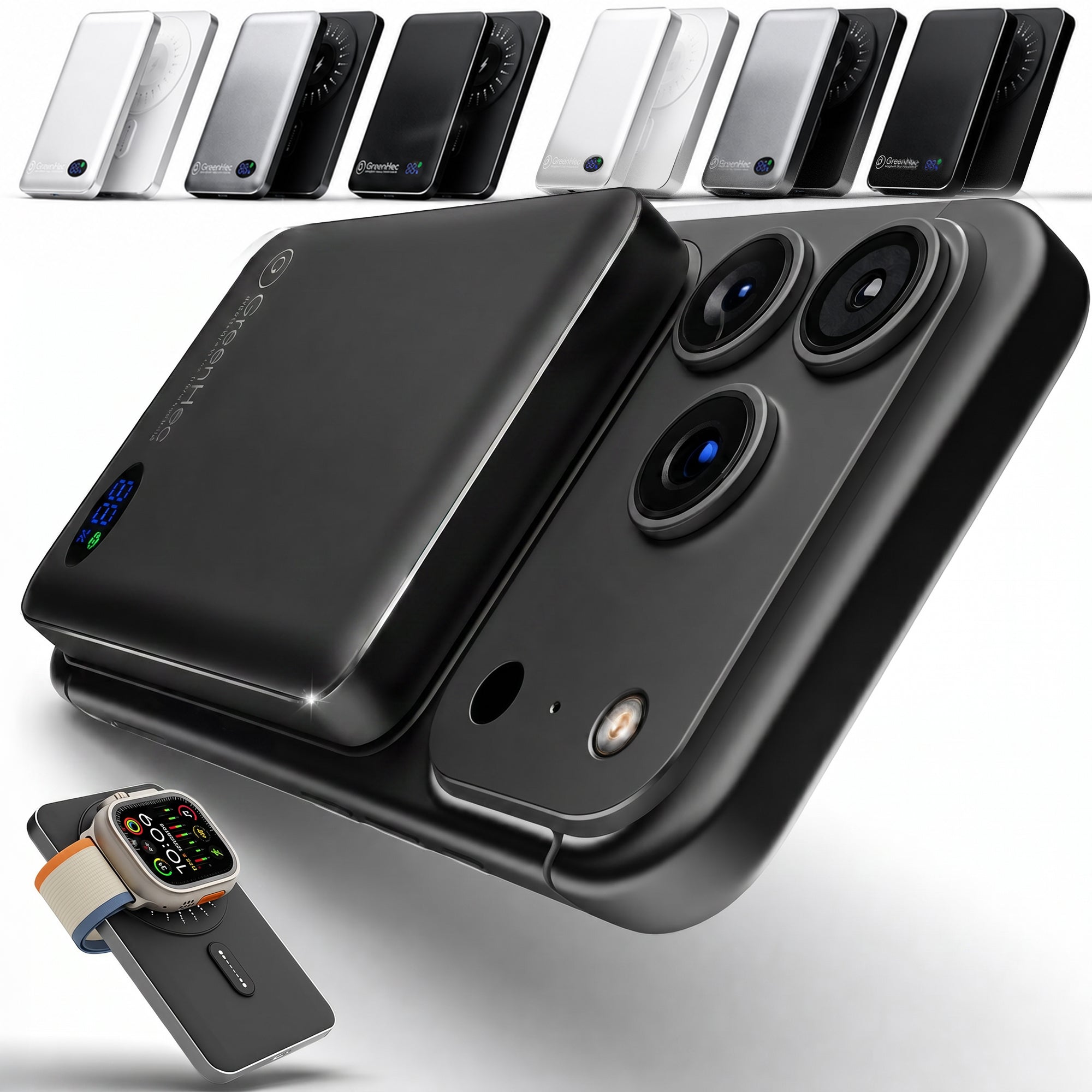 MagSwift Duo Power Bank - MagSafe Wireless Power Bank
