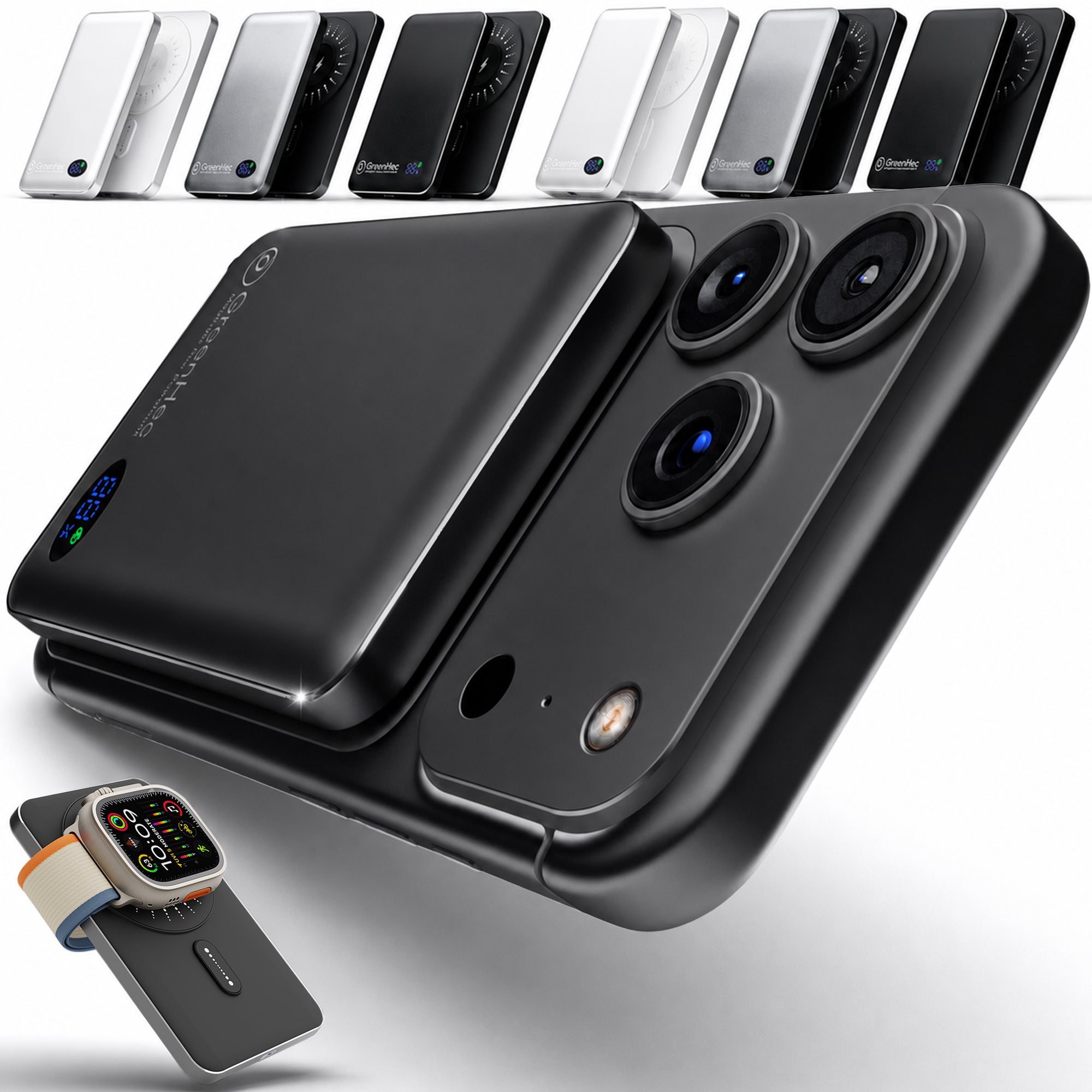 MagSwift Duo Power Bank - MagSafe Wireless Power Bank