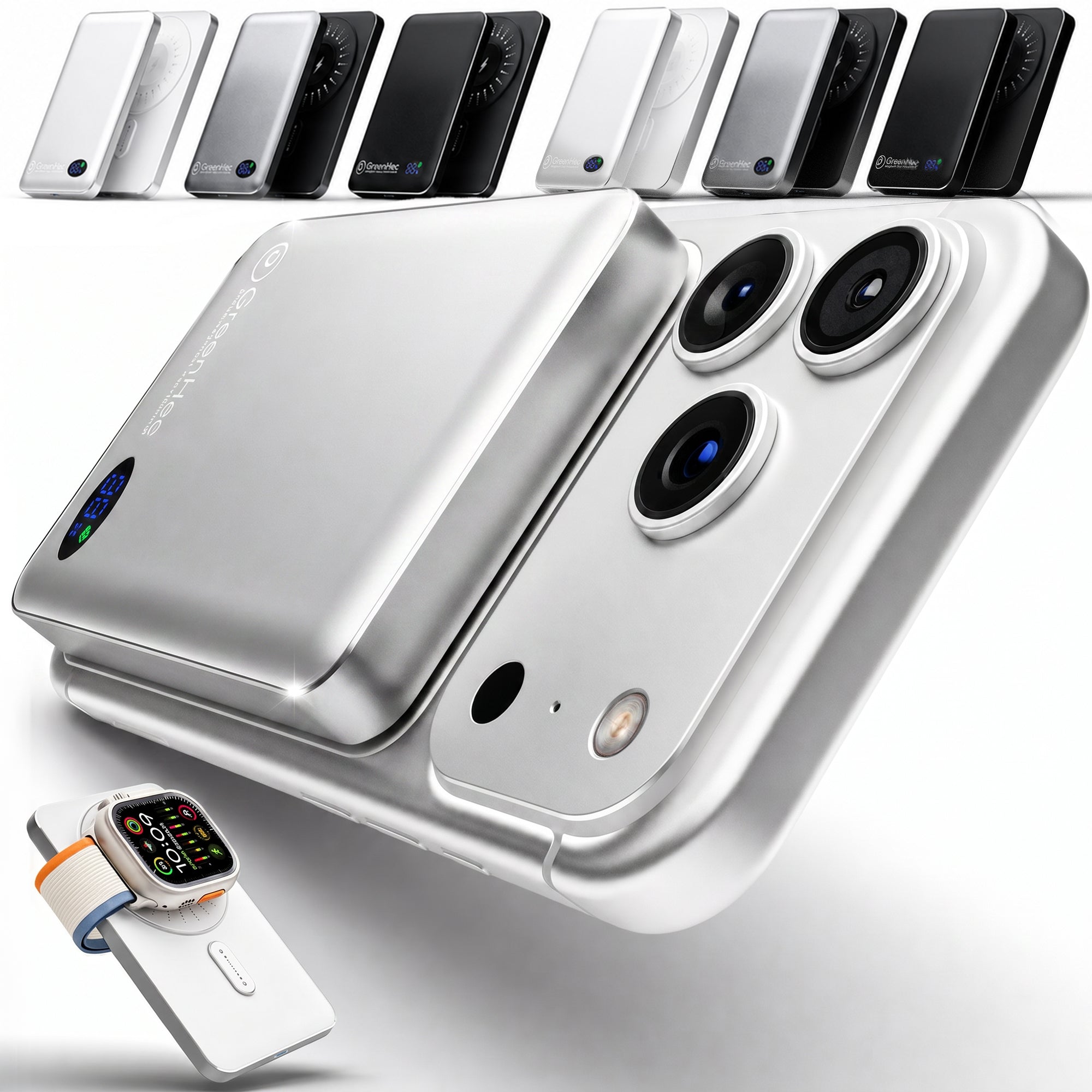 MagSwift Duo Power Bank - MagSafe Wireless Power Bank