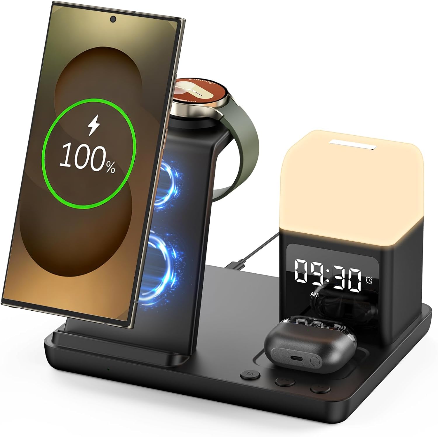 5in1 Alarm Clock PowerBase for Samsung