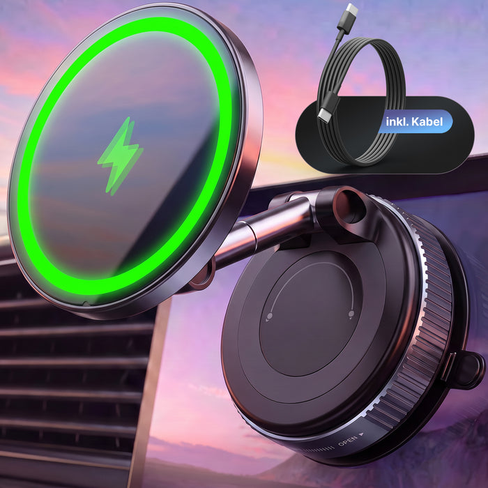 Magnetic Phone Stand 15W Wireless Charger