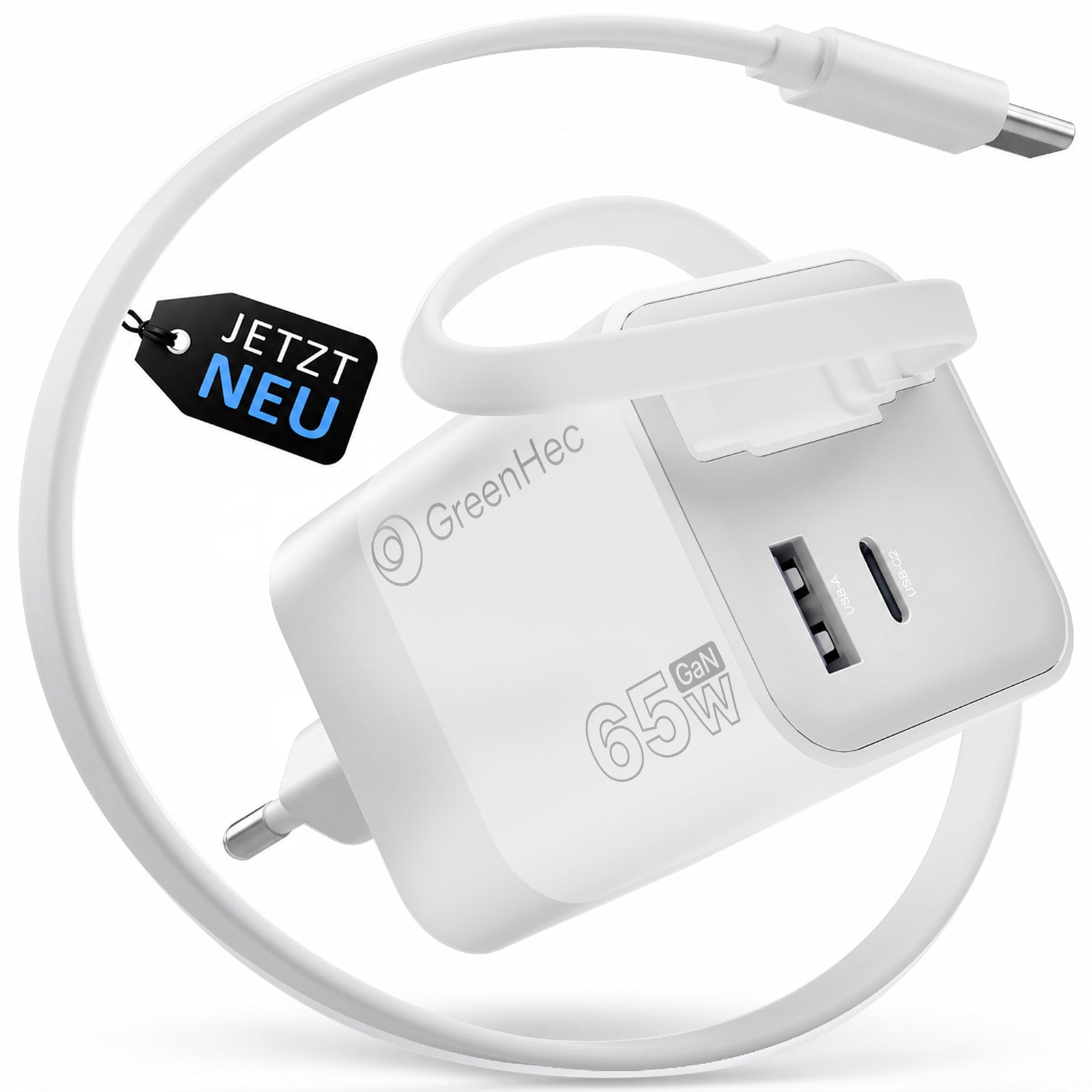 65w Charger Retracable
