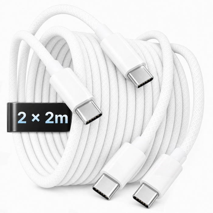2x 2m USB-C Kabel