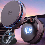 Vacuum Phone Stand 25W Wireless Charging