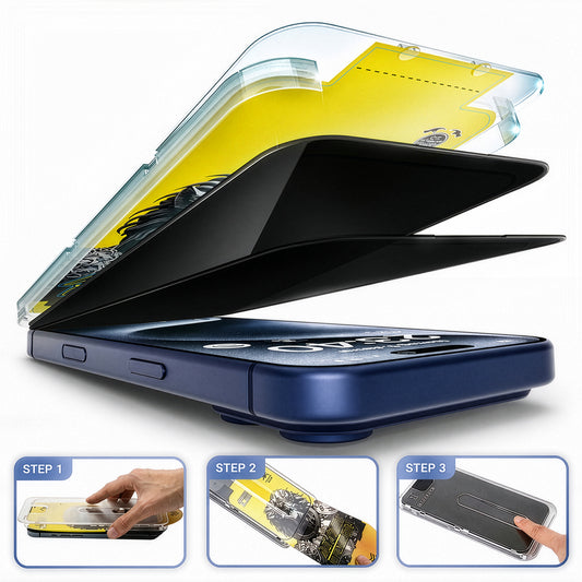 EASY INSTALL Privacy Glass 2er Pack - für iPhone