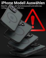 Frosted Black MagSafe Case - für iPhone