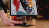 LISEN Q18 Tablet- und Handy-Ständer, 360° drehbar und höhenverstellbar