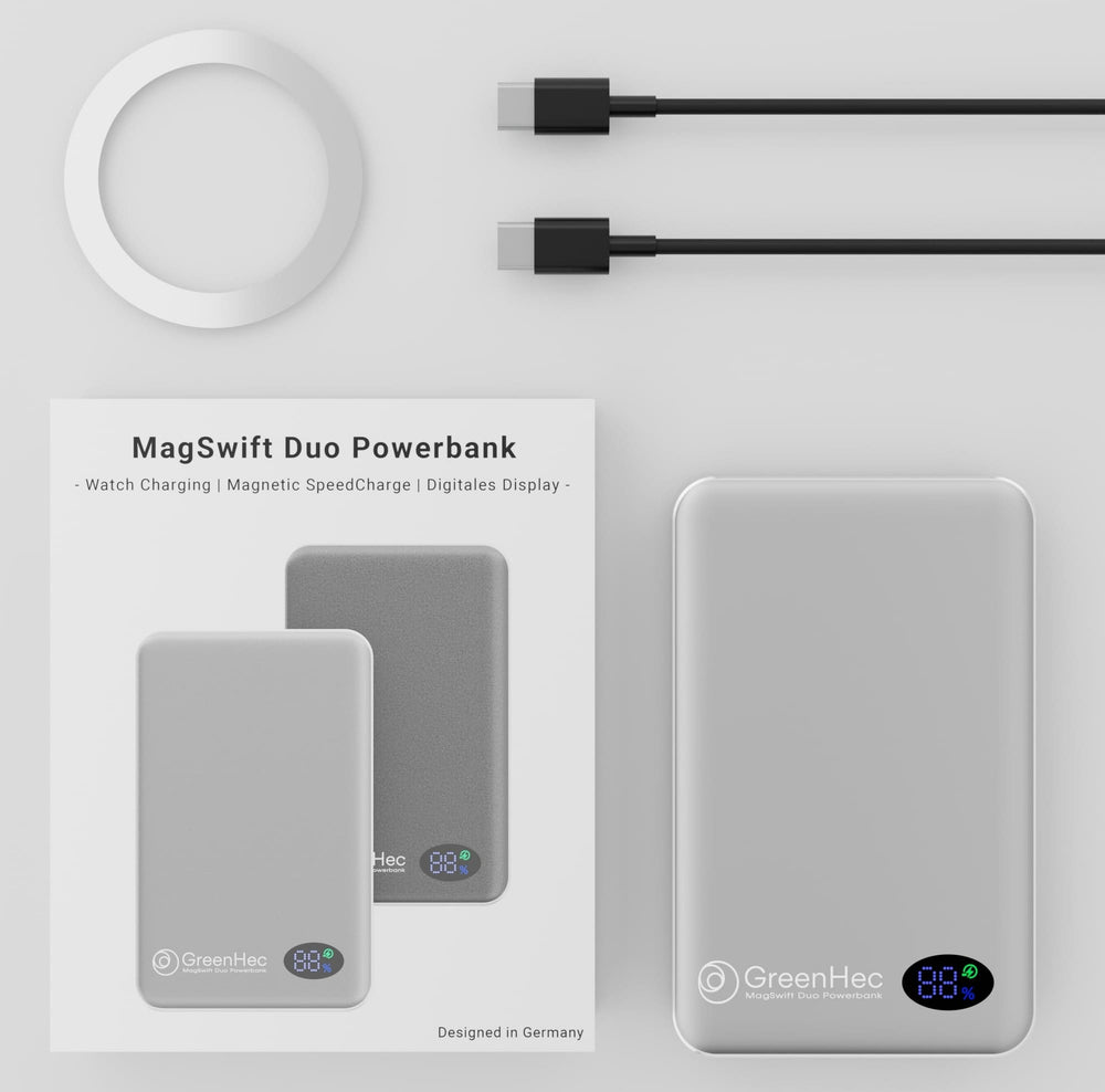 MagSwift Duo Powerbank - MagSafe Wireless Powerbank